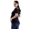 Blusa Mamã para Amamentação Criando Gente Preto-2988