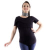 Blusa Mamã para Amamentação Criando Gente Preto-0