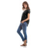 Blusa Bruna para Amamentação Criando Gente Preto-3341