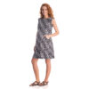 Vestido Ar para Gestante cor Preto Estampa-3838