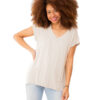 Blusa Nanda cor natural Gestação e Amamentação - Image 4