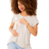Blusa Nanda cor natural Gestação e Amamentação - Image 2