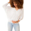 Blusa Pétalas Cor off white Criando Gente - Imagem 3